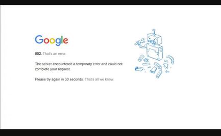 Google se cae, presenta fallas en México. Surgen los memes