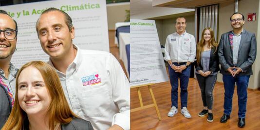 Mario Riestra se compromete por el Desarrollo Sustentable y la Acción Climática