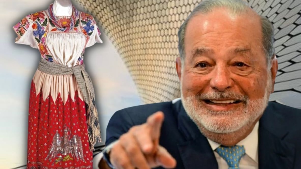 La espectacular china poblana de Carlos Slim