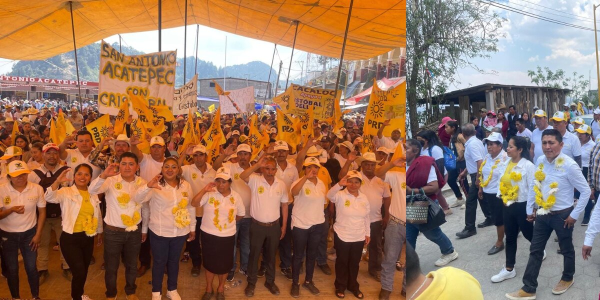 PRD en Zoquitlán / Foto Redes Sociales