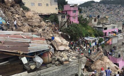 Se desgaja el Cerro del Chiquihuite; hay 4 desaparecidos