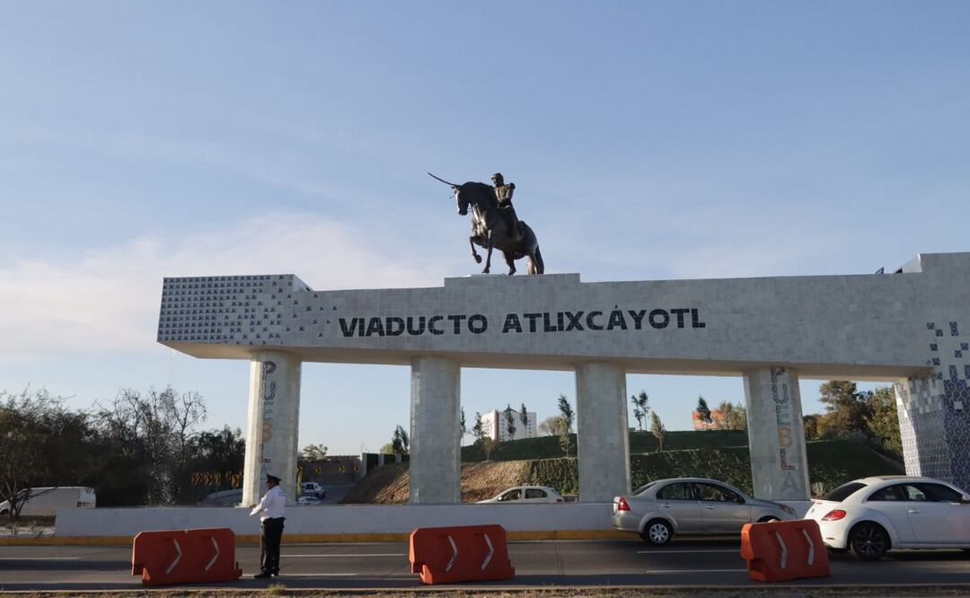 El nuevo Viaducto Atlixcáyotl fue inaugurado el 11 de diciembre / Foto: EsImagen