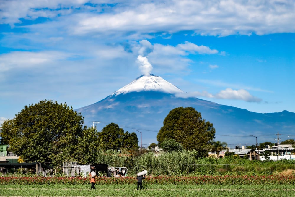 El volcán Popocatépetl ha registrado episodios violentos en un mes específico del año | Foto: Agencia Es Imagen para El Universal Puebla