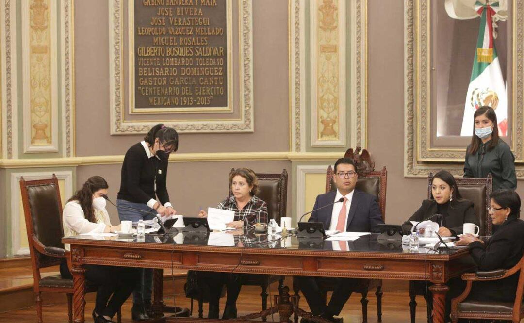 Cada partido tiene representación en la Mesa Directiva del Congreso | Foto: Agencia Es Imagen para El Universal Puebla