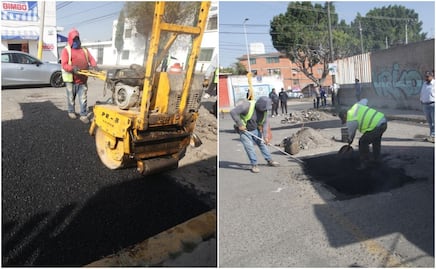 Pepe Chedraui supervisa trabajos de bacheo por diferentes zonas de la ciudad