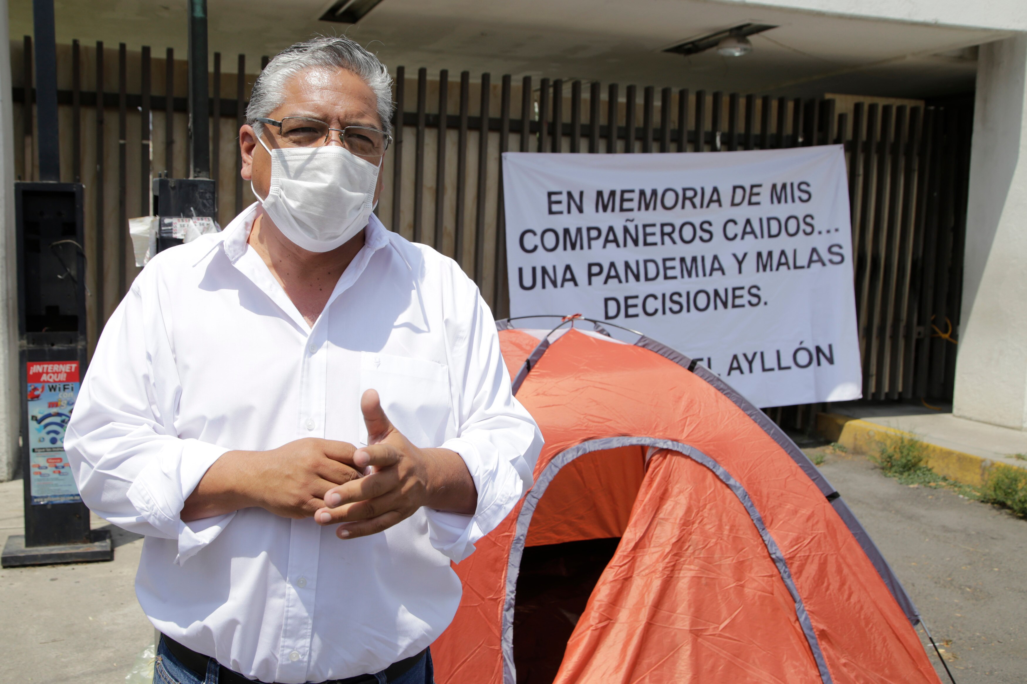 Levanta huelga de hambre médico que exige claridad sobre obras en el hospital San Alejandro
