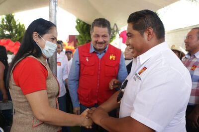 Liz Sánchez reúne a liderazgos y simpatizantes en Amozoc y Acatzingo