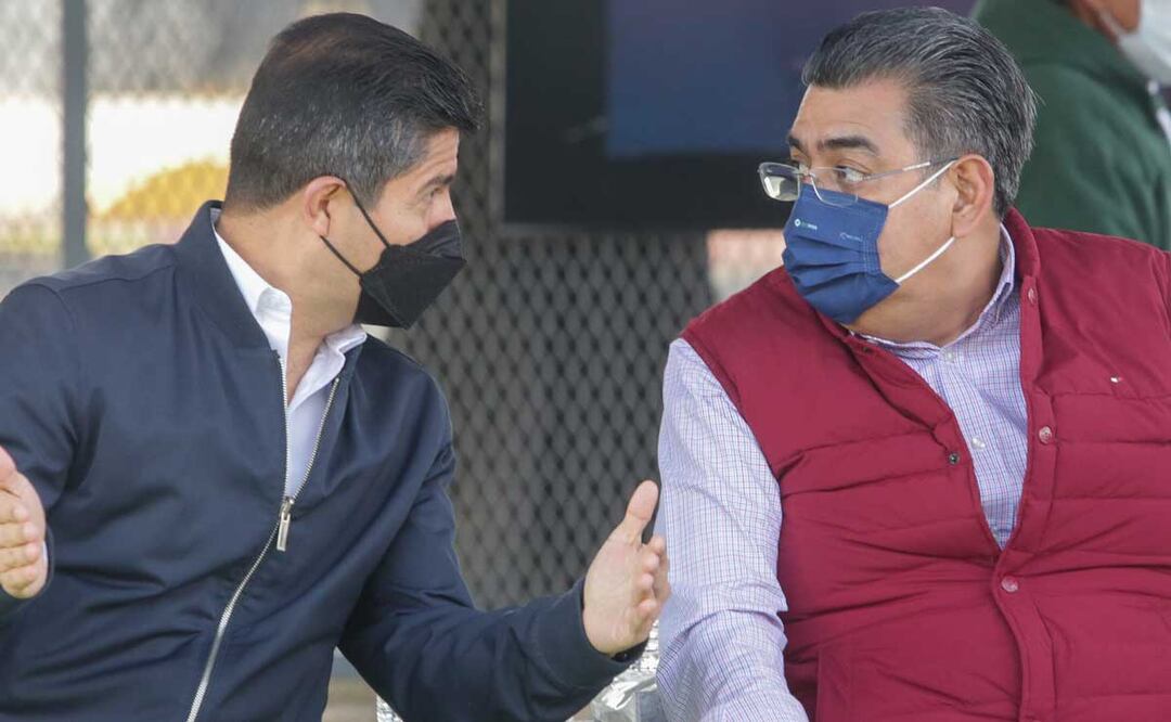 Esta es la primera acción pública que realizan las autoridades estatales y municipales tras la muerte de Miguel Barbosa Huerta | Foto: Agencia Es Imagen para El Universal Puebla