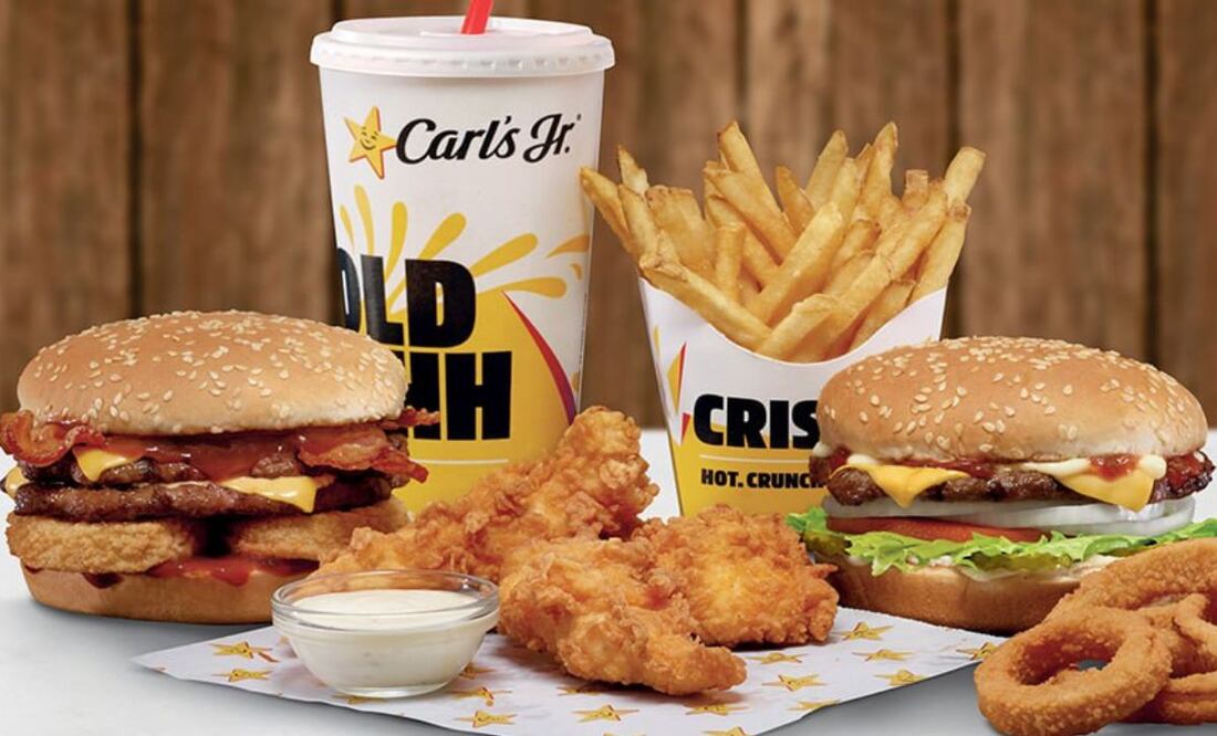 Carl's Jr. celebrará el Burger Day 2023 en Puebla vendiendo hamburguesas a solo 1 peso. | Foto: Rappi