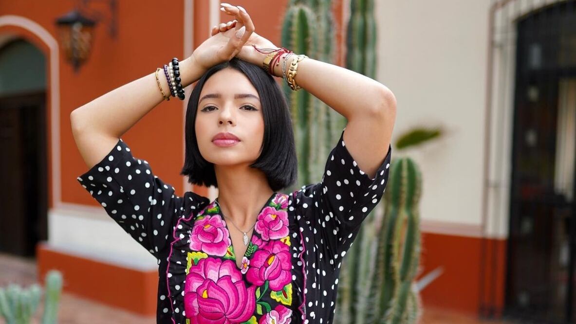 Foto tomada del Instagram de Ángela Aguilar