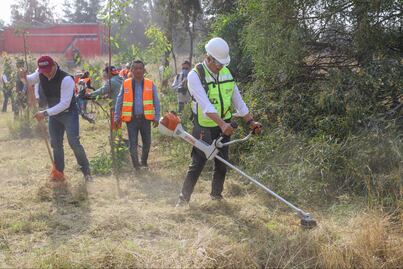 Continúa la obra humana con las faenas por un Puebla limpio y seguro