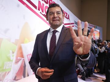 Ofrece Alejandro Armenta trabajar en unidad para consolidar la 4T en Puebla