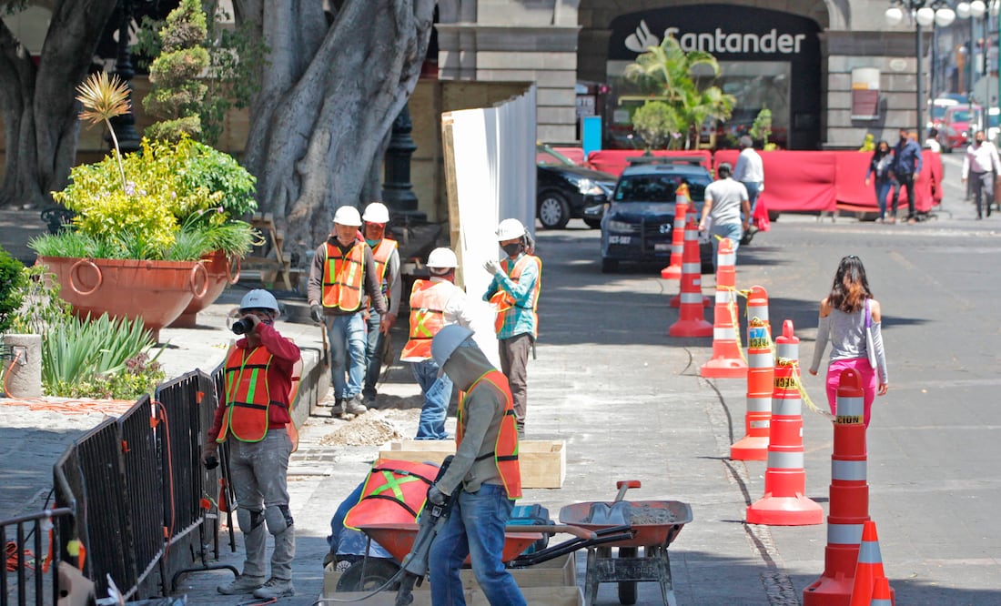 Asegura Ayuntamiento que vigilará obras en el zócalo de Puebla