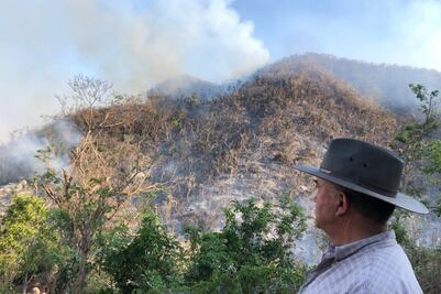 Inician acciones de prevención de incendios forestales en Puebla