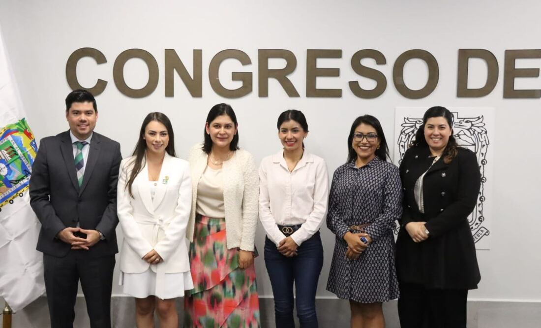 Los diputados y la secretaria acordaron trabajo conjunto / Congreso del estado