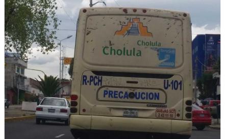 ¡Cuidado! Checa las seis rutas del transporte más inseguras en Puebla