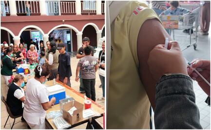Sarampión en Puebla: Hay campaña de vacunación en mercados y plazas 