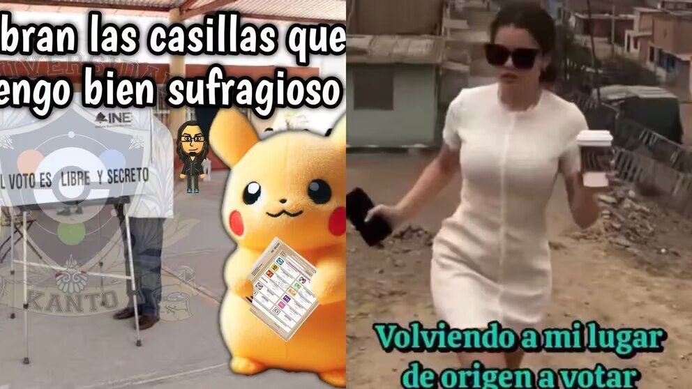 Este día de elecciones no te pierdas los memes que hacen más interesantes los acontecimientos democráticos en México. 

Foto: RRSS