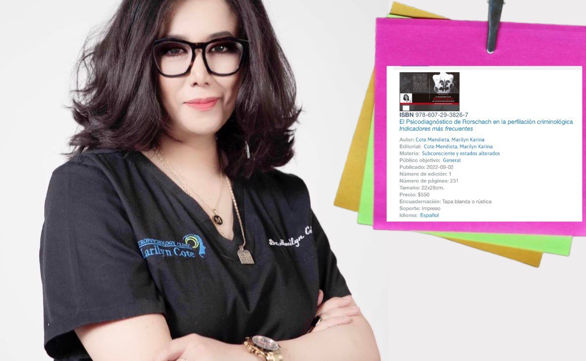 ¿Es real? Esto cuesta el libro de Marilyn Cote, la falsa psiquiatra de Puebla