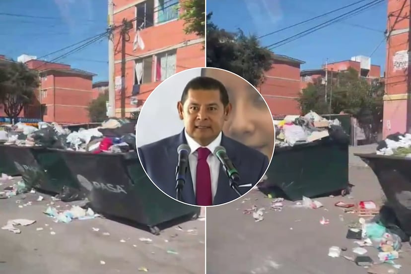 Armenta exige a concesionaria cumplir con servicio de limpia en la ciudad de Puebla