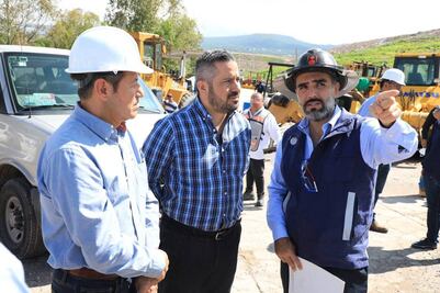 Ayuntamiento de Puebla supervisa proceso de disposición final en el relleno sanitario