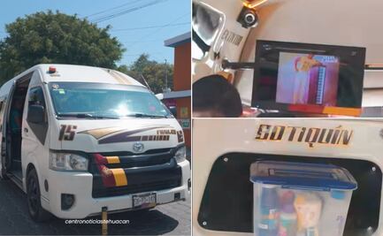 VIDEO. Así es la combi VIP de Tehuacán que es el sueño de todo pasajero