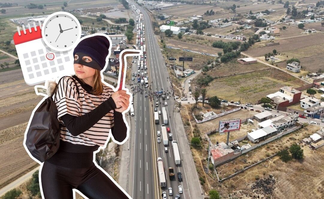 Hay algunos tramos de la autopista México-Puebla donde se han reportado asaltos | Foto: EsImagen / Canva