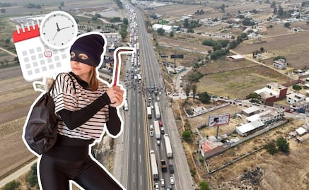 Este es el día y la hora más peligrosa para viajar por la autopista México-Puebla