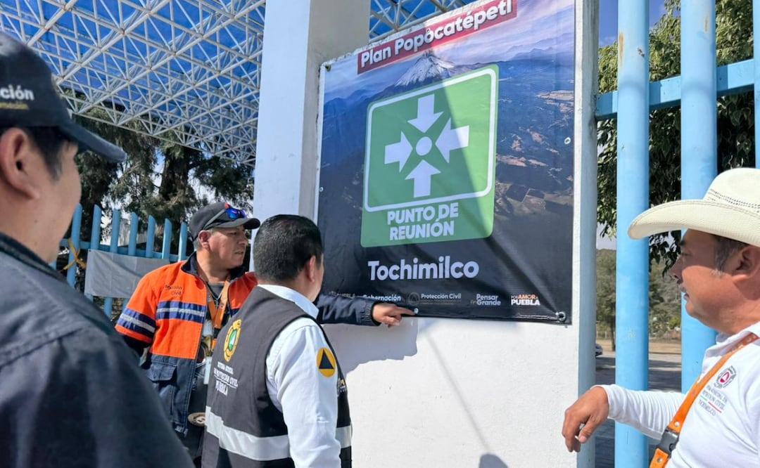 El Semáforo de Alerta Volcánica se mantiene en Amarillo Fase 2 | Foto: Gobierno de Puebla.