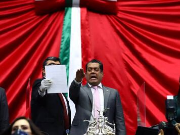 Sergio Gutiérrez, de Morena, nuevo presidente de la Cámara de Diputados