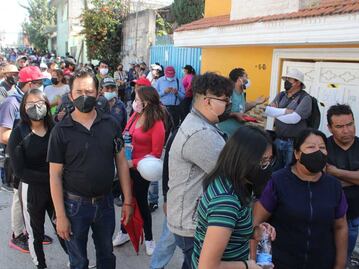 Tras la explosión, 191 familias regresan a sus casas en San Pablo Xochimehuacán