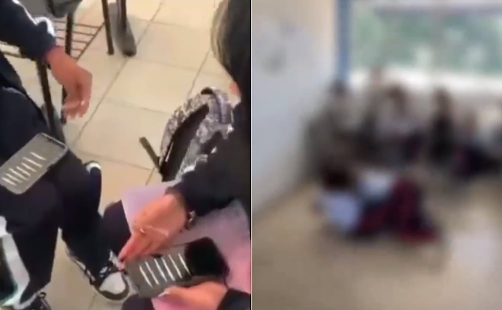 ¿Qué pasa en las escuelas? Alumnos consumen drogas y organizan peleas I Foto: Captura de Video