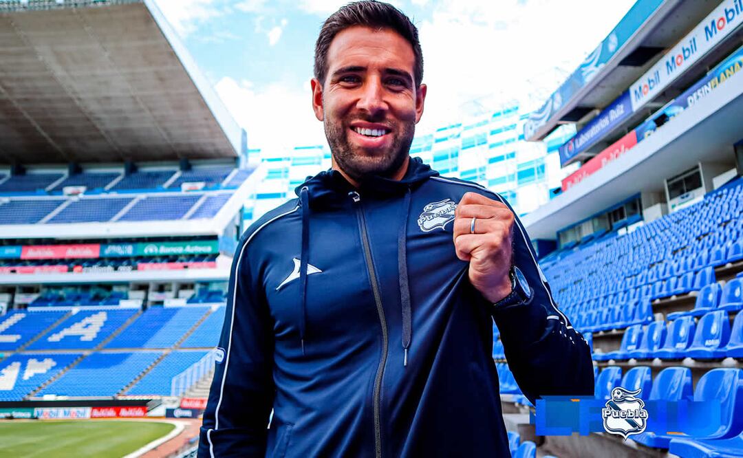 El volante ya se reportó en el Estadio Cuauhtémoc. Foto: Club Puebla