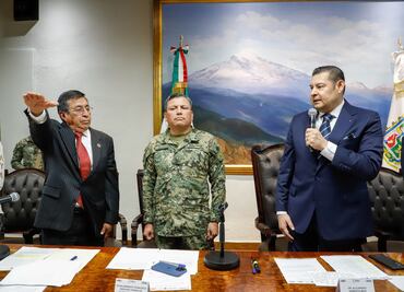 Humberto Aguilar Viveros rinde protesta como secretario del Consejo Estatal de Seguridad en Puebla