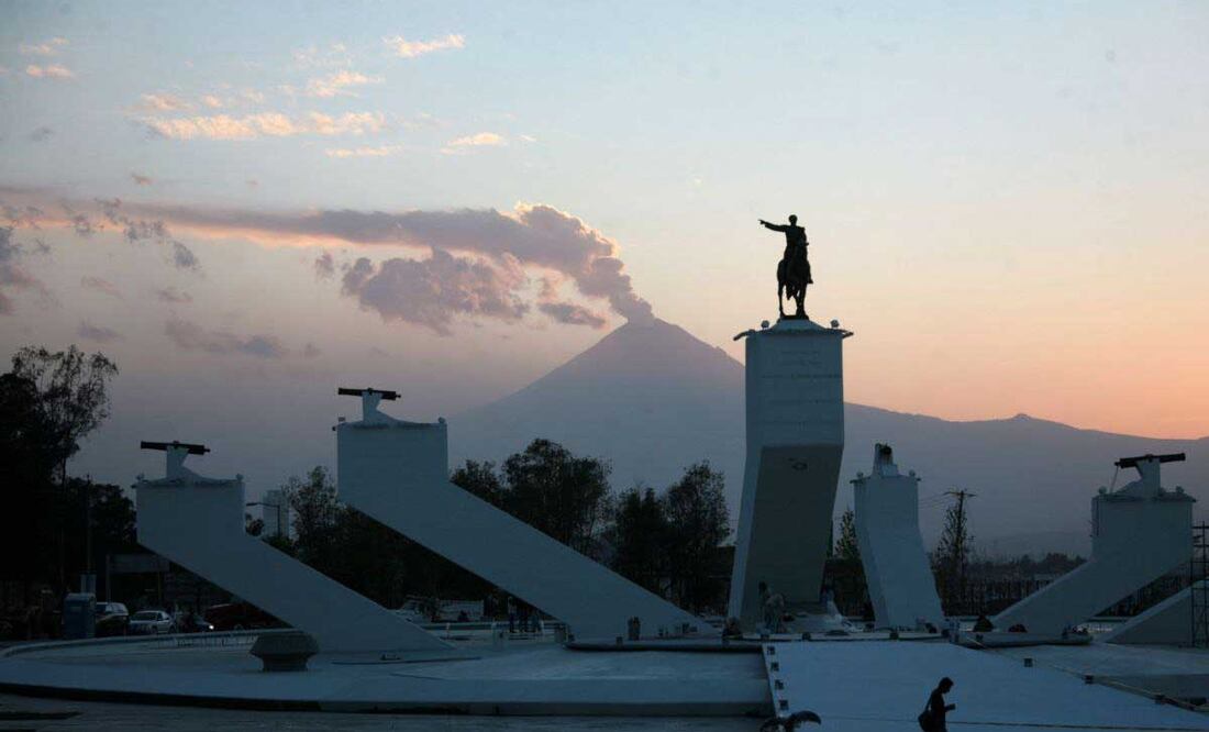 El monumento al General Ignacio Zaragoza se construyó en 1976 en Puebla | Foto: Agencia Es Imagen para El Universal Puebla