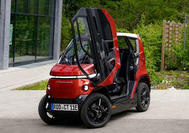 City Transformer CT-1, el micro coche eléctrico que se puede ‘plegar’