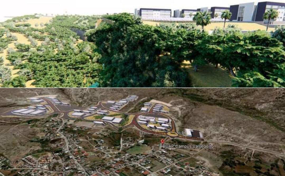 Así será la Ciudad Universitaria 2 de la BUAP | Foto: Facebook Gobierno de Puebla
