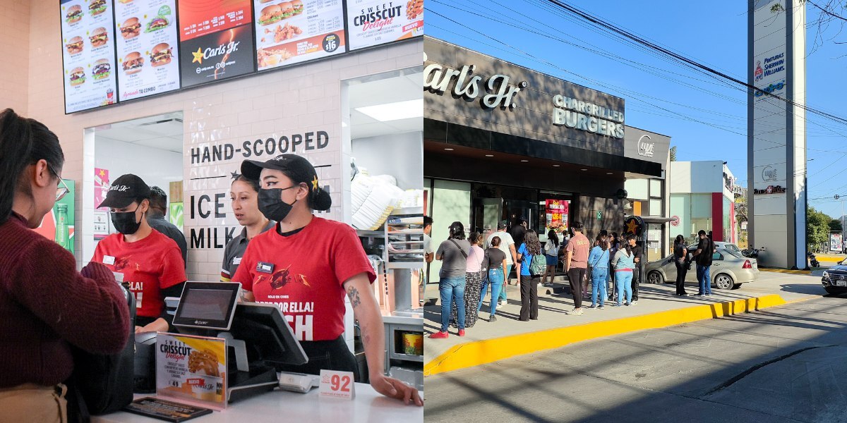 Carl’s Jr. en Puebla tiene una promoción de 2x1 en algunas sucursales / Foto: EsImagen