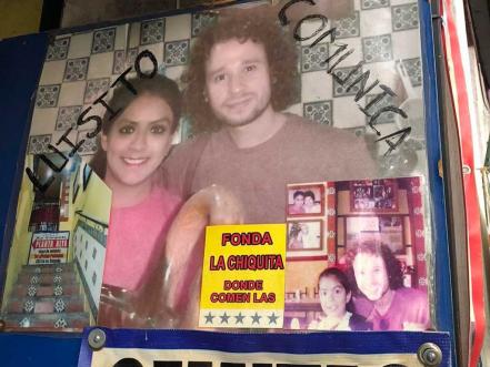 Fonda La Chiquita, el sitio que aprovecha la visita de Luisito Comunica para publicitarse