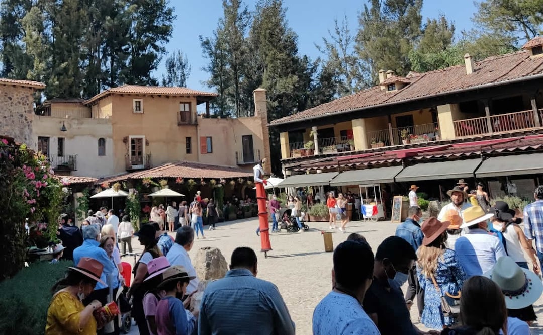 Esta comunidad turística se ubica a media hora de Puebla. Foto: Demian Magallán