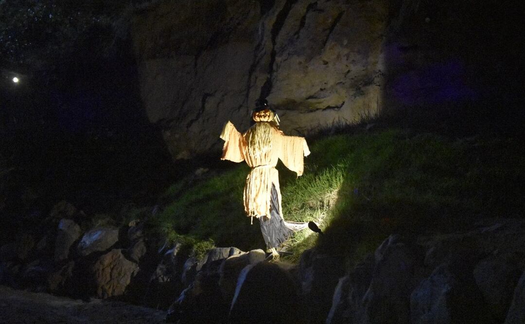 Noche de Calaveras es un espectáculo nocturno. Foto: Volcanic Park