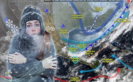 Llega el Frente frío 28: Habrá lluvia y temperaturas bajo cero el fin de semana en Puebla