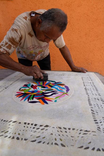 Papel amate, artesanía prehispánica de San Pablito Pahuatlán