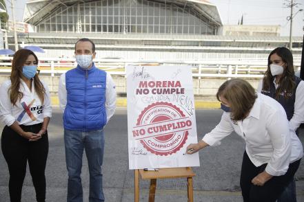 Claudia Rivera incumplió con la remodelación de la CAPU: Va por México