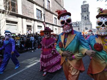 Las mejores imágenes del desfile de Día de Muertos