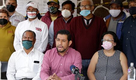 MORENA Puebla: Militantes piden transparentar encuestas de diputados