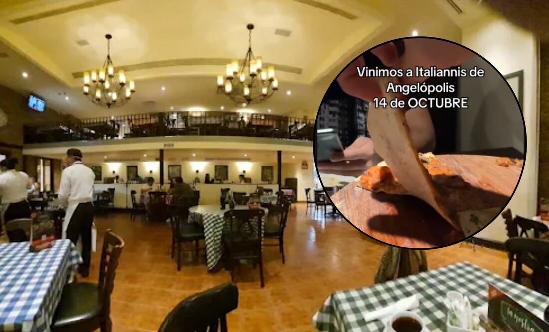 Pésimo servicio en Italianni’s Angelópolis se hace viral | Foto: Google maps / Captura de TikTok