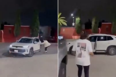 VIDEO | Graban otro violento robo de camioneta en La Carcaña