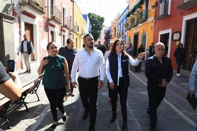 Ayuntamiento de Puebla interviene 17 fachadas en el Centro Histórico