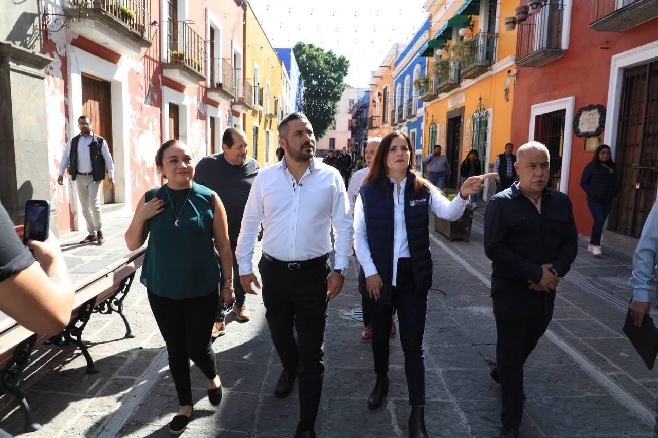 Ayuntamiento de Puebla interviene 17 fachadas en el Centro Histórico